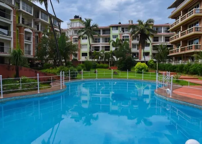 Beach Bay Apartments In Sun And Sands Candolim